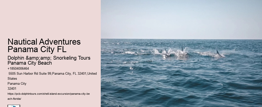  Coastal Paradise Panama City Excursions